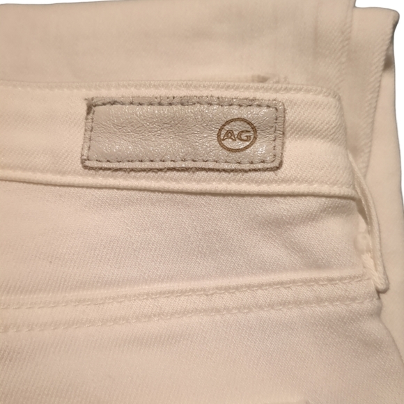 AG Adriano Goldschmied the prima Midrise cigarette white jeans size 25R. - Picture 11 of 14